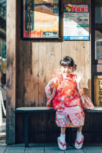 レギュラープランの着物の写真