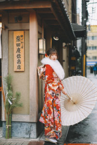 レギュラープランの着物の写真