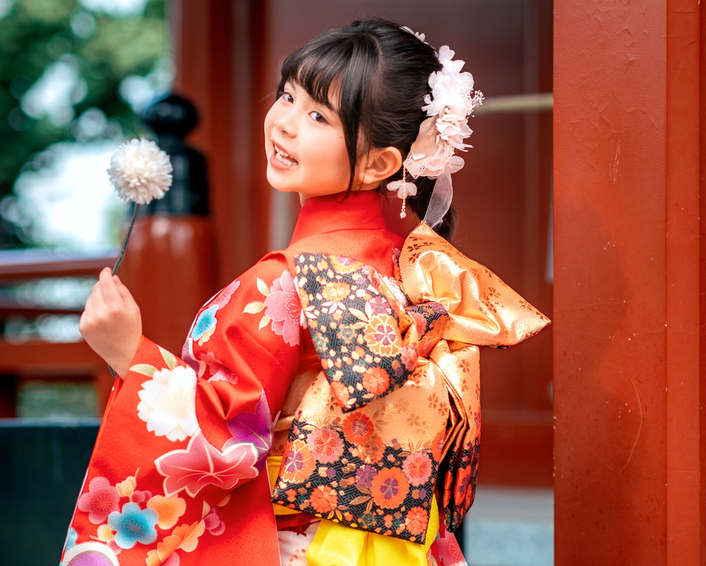 浅草で七五三のお祝いを | 東京 浅草 着物レンタル「八重」